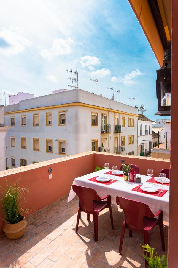 Atico Imperial Garaje Gratis Centrico Terraza Aire Acond Solarium 2 Banos Wifi A 1Minuto De La Plaza Cabildo Apartment Sanlucar de Barrameda Bagian luar foto