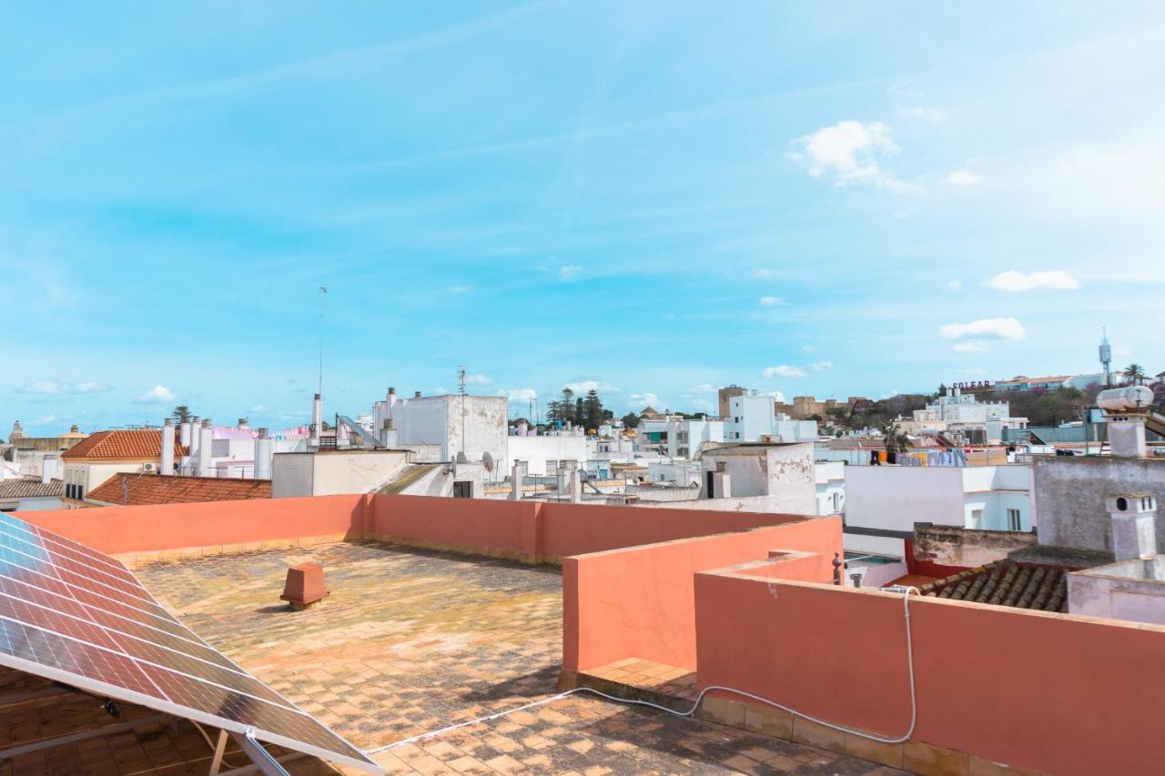 Atico Imperial Garaje Gratis Centrico Terraza Aire Acond Solarium 2 Banos Wifi A 1Minuto De La Plaza Cabildo Apartment Sanlucar de Barrameda Bagian luar foto